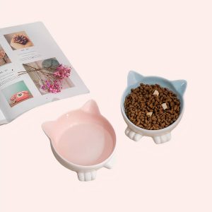 Bol avec oreilles de chat en céramique